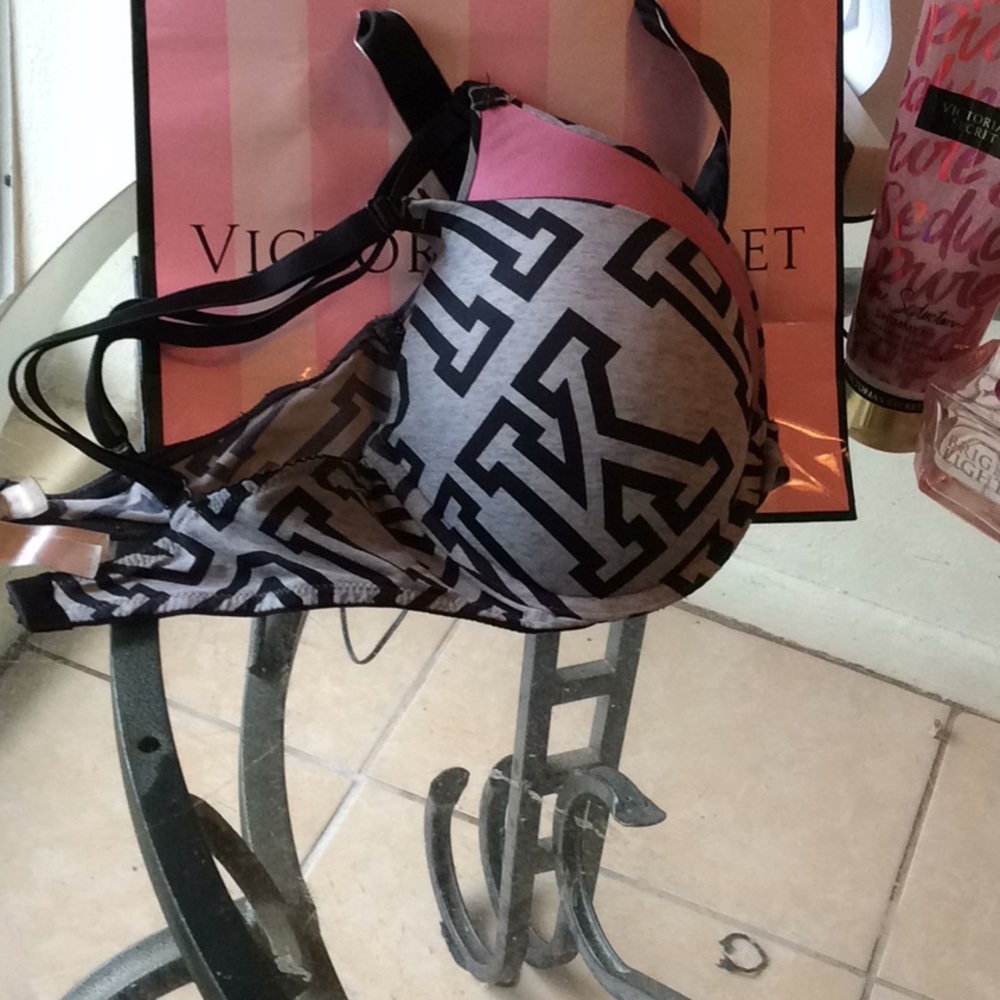 PINK BRA 34 D